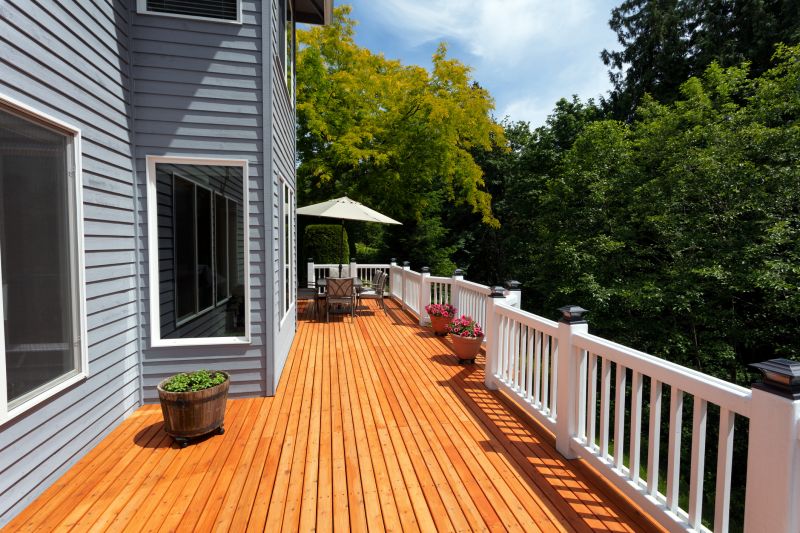 Secluded Garden Deck