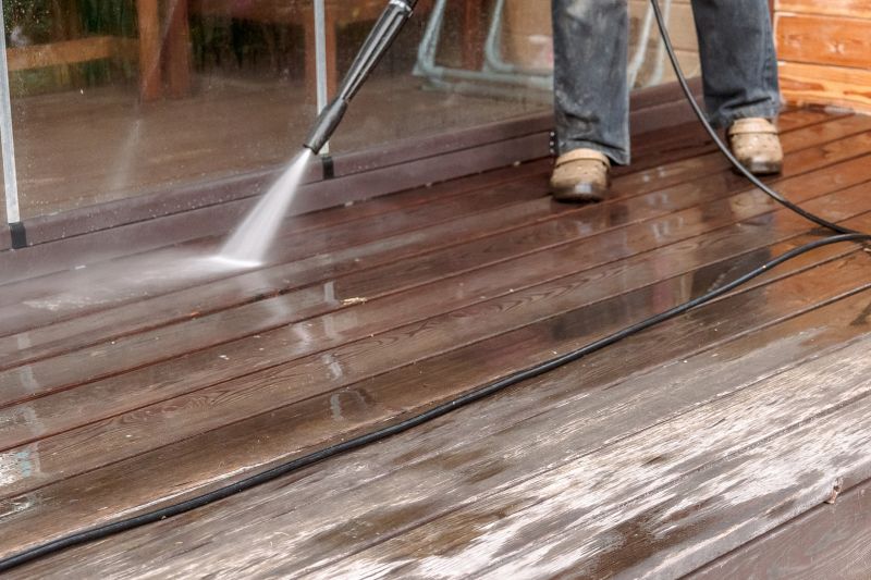 Pressure Washing Deck
