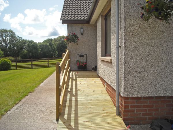 Cost of Hardwood Ramp Installation in Chesterfield